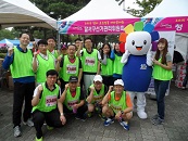 2015 달서 웃는얼굴 마라톤대회 이용 캠페인 개최